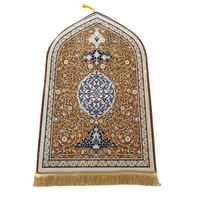 Pafu tapis de prière islamique en flanelle, tapis de prière de voyage, tapis de prière musulman en gros, cadeau de Ramadan, tailles adultes et enfants, tapis de prière épais