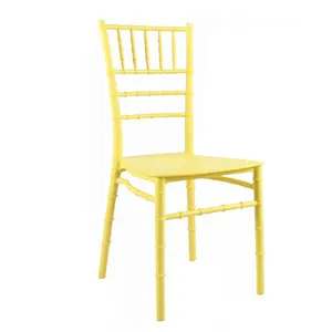저렴한 제조 업체 도매 웨딩 및 이벤트 의자 골드 티파니 연회 의자 쿠션 판매