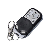 Télécommande sans fil à bas prix pour porte de garage coulissante, 4 boutons, métal, 433 MHz, code d'apprentissage