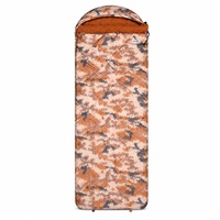 Sac de couchage de style camouflage imperméable et isolé, doublé de flanelle, personnalisé par Forjoy Factory