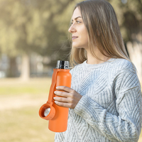 Usine 500ml 750ml 1000ml Personnalisation Therms Tasses Double Paroi En Acier Inoxydable 304 Bouteille D'eau De Sport