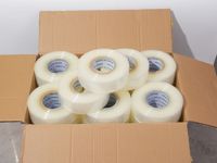 Ruban adhésif transparent BOPP pour emballage, ruban d'emballage transparent BOPP pour sceller les cartons, ruban adhésif pour emballage
