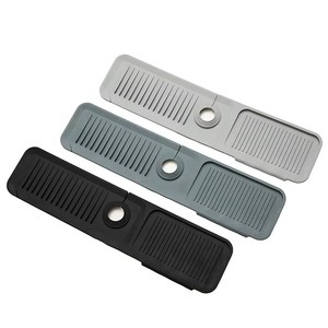 Alfombrilla Absorbente de Silicona para Grifo de <span class=keywords><strong>Cocina</strong></span>, <span class=keywords><strong>Protector</strong></span> Antisalpicaduras para Grifo de Fregadero - Product Image 1