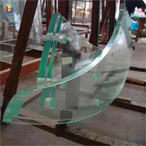 Irregular Shaped Curved Surface Laminated Hot Bending Glass