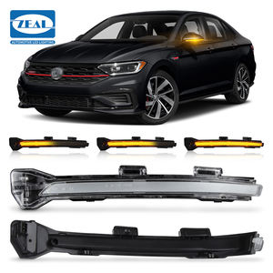 Lot de 2 clignotants séquentiels LED ambre pour rétroviseurs extérieurs VW <span class=keywords><strong>Golf</strong></span> 7/GTI/R 2012-2018 - Product Image 1