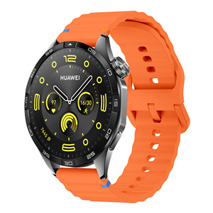 20mm 22mm Morden Style Suture Sport Bracelet en Silicone pour Samsung Galaxy <span class=keywords><strong>Watch</strong></span> 7/6/5/4 <span class=keywords><strong>Huawei</strong></span> GT 5/4 22MM - Product Image 4