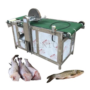 Máquina de Alta Eficiencia para Remover Cabezas de Anchoas / Cortadora de Colas de Pescado / Máquina para Cortar Cabezas de Pescado para Sardinas - Product Image 2