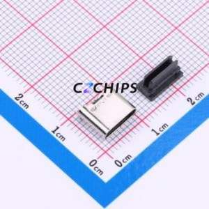 MC-306LS-H735 USB Connector SMD Connector ( Connector Type: Type-C )( Gender: Female )( Mounting Type: Vertical Mount ) - Product Image 1