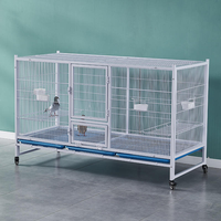 Cage à pigeons de qualité supérieure, robuste, épaissie, anti-rongeurs, multi-compartiments, pour l'élevage des pigeons et l'élevage d'oiseaux en extérieur