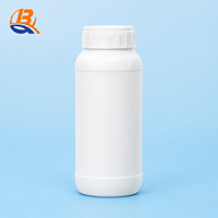 Bouteille compacte en gros Boqun COEX haute barrière en HDPE fluoré + PP avec bouchon, 500ml-1200ml, pour réactifs spécialisés sensibles
