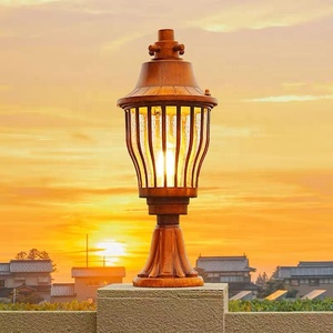 Waterproof Outdoor <b>Post</b> Lantern Garden Floor <b>Fence</b> Household Column Lamp Led Pillar <b>Lights</b> 220 V 110V Ac Pier Mounted <b>Post</b> <b>Light</b> - Product Image 4