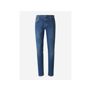 Listo para enviar Diseño personalizado Precio al por mayor Tejido 100% algodón Hombres Regular Fit Straight Jeans Pantalones Bangladesh - Product Image 5