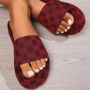 2026 Best Selling Women's Summer Fashion Trend Platform <b>Flip</b>-<b>Flops</b> Wedges Comfortable Arch Support for Sandals - Product Image 1