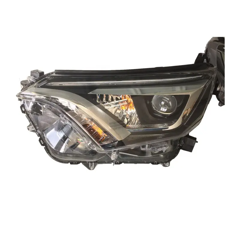 أجزاء جسم السيارة الأمامي مصابيح إنارة رأسية المصباح ل RAV4 2017 2018 2019