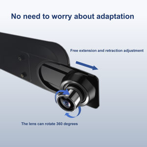 Espejo de pantalla táctil completa de 9,66 pulgadas para coche WiFi 4K + 2K 2 canales DVR espejo retrovisor GPS App Control Clip en versión espejo - Product Image 3