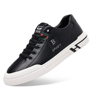 Mocasines Casuales para Hombre, de Cuero Negro, Suela Suave, Tacón Bajo, Logotipo Bordado, Borlas, Zapatos de Ocio - Product Image 5