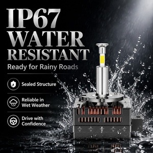 1 คู่ 4 ด้าน 120W LED ไฟหน้าซีนอน D3s D1s ดีซีรีส์ไฟหน้า 6000K หลอดไฟไฟหน้าซีนอนไฟรถ LED ไฟหน้า <span class=keywords><strong>RC80</strong></span> - Product Image 6