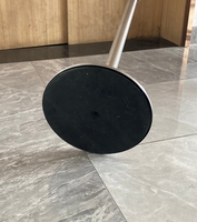 Barrières de sécurité en acier inoxydable argenté avec logo personnalisable 280*H900mm Modèle TK-LG-I pour exposition