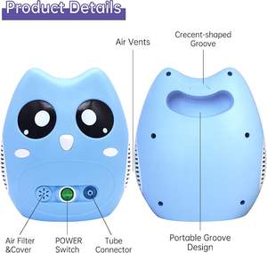 Fitconn उच्च गुणवत्ता वाले स्थायी पशु के आकार के नेबुलाइज़ेडर वाणिज्यिक इलेक्ट्रिक एरोसोल मास्क का उपयोग करें - Product Image 6