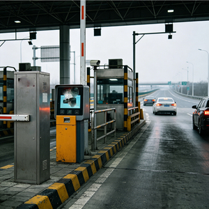 ระบบเก็บค่าผ่านทางอัตโนมัติ กล้อง ANPR เทคโนโลยี RFID ประตูรั้วอัตโนมัติ เครื่องรับชำระเงิน ฮาร์ดแวร์และซอฟต์แวร์แบบกำหนดเองสำหรับลานจอดรถ - Product Image 1