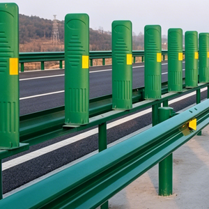 Barrière de sécurité routière, garde-corps en W, acier galvanisé, vente en gros directe d'usine - Product Image 1