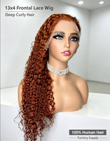 Perruque frontale en dentelle HD sans colle 13x6 en gros, cheveux indiens Remy vierges avec cuticules alignées pour salon de coiffure