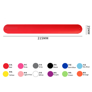 צמידים הסיטונאי סטירה מצלצל צמיד סטירה מותאם אישית עם לוגו לילדים - Product Image 6