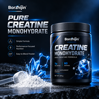 Créatine monohydrate en poudre personnalisée sous marque privée, nutrition sportive, soutien énergétique musculaire, OEM ODM en vrac