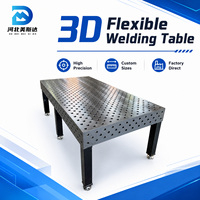 Nouvelle station de soudage 3D Hebeimeisida à serrage manuel, acier Q355, revêtement en nitrure, ouverture de 16/28 mm, dimensions personnalisables