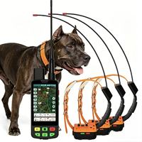 Traceur GPS multi-bandes pour animaux de compagnie (chien) Galileo/BDS/GNSS 4G étanche en plastique ABS, portée VHF 15KM, montage sur rack, rechargeable