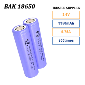 แบตเตอรี่ลิเธียมแบบพกพา ประสิทธิภาพยอดเยี่ยม ทนทาน 3.6v 18650 ความจุ 3350mAh แบตเตอรี่ลิเธียมไอออน - Product Image 1