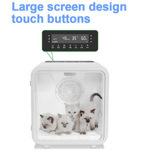 OEM ODM Boîte de séchage personnalisée de haute qualité pour animaux de compagnie Contrôle par APP WiFi Mode nid chaud et froid Fenêtre calme pour animaux de compagnie Offre Spéciale chiens chats en ABS - Product Image 3
