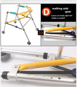 Équipement médical pour enfants de haute qualité, <span class=keywords><strong>canne</strong></span> en alliage d'aluminium pour la réadaptation et la thérapie - Product Image 5