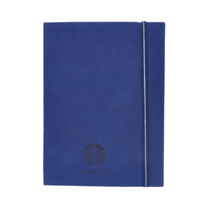 Vendita calda A5 formato cartonato in pelle PU Notebook personalizzato stampato termico rilegato con fasciatura elastica - Product Image 6