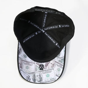 Özel 5 Panelli A-Frame Şapka Üreticisi Pamuklu Koşu Sporları Gorras Beyzbol Şapkası Erkekler İçin 3D Nakış Logolu Özel Baba Şapkası - Product Image 4