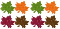 Ensemble de sets de table en feutre motif feuille d'érable, antidérapants et résistants à la chaleur, pour la décoration de table de dîner à la maison, Thanksgiving, automne, récolte
