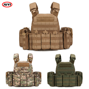 Chaleco protector de placa resistente multifuncional de camuflaje ajustable de gran venta chaleco CS de seguridad - Product Image 2