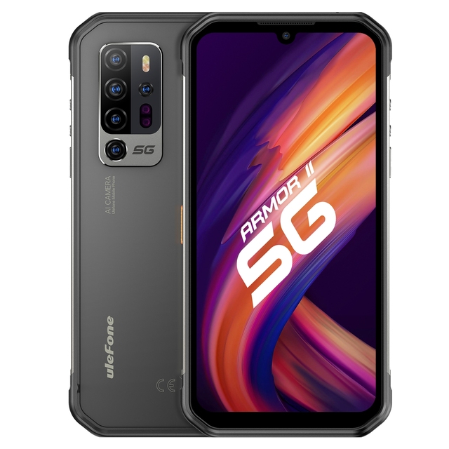 Ulefone Armor 11 5G Rugged Phone 8GB+256GB 5200mAh Battery 6.1 Inch Android 10.0