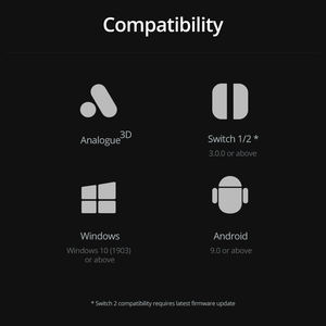 Manette de jeu sans fil 8BitDo 64 BT, joystick, manette de jeu, contrôleur de jeu pour <span class=keywords><strong>Android</strong></span> PC, analogique 3D, avec détection de mouvement - Product Image 3