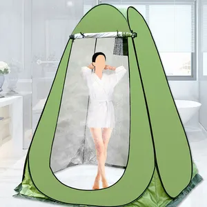 야외 목욕을 위한 2024 다기능 다채로운 낚시 자외선 차단제 샤워 텐트
