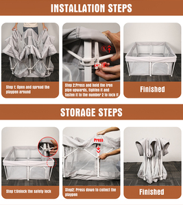 Thần đồng ppi003 preco de fabrica criancas brincam quintal crianca cerca cercadinho Bebe cercadinho Para Bebe E crianca pequena - Product Image 5