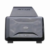 Boîte de rangement latérale de luxe en alliage d'aluminium étanche pour porte-bagages de toit Jetour Traveler T2, coffre à outils tout-terrain