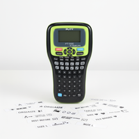 Printer Label Portabel PT-100E untuk Stiker Barcode Termal, Printer Label Genggam untuk Luar & Dalam Ruangan, Kantor - Pemotong Otomatis
