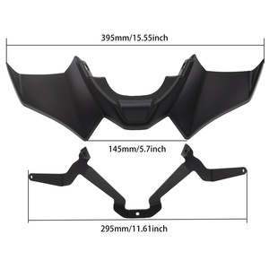 Alerón Delantero de Fibra de Carbono para Yamaha <span class=keywords><strong>MT</strong></span>-<span class=keywords><strong>07</strong></span>, Deflector de Viento Aerodinámico - Product Image 5