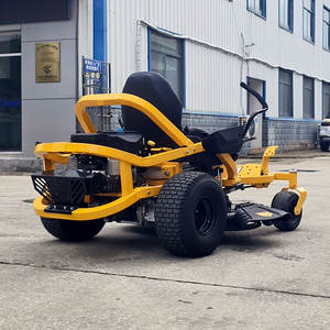 <span class=keywords><strong>Tondeuse</strong></span> autoportée à direction zéro avec siège confortable, pneus durables antidérapants et direction flexible pour les angles - Product Image 5