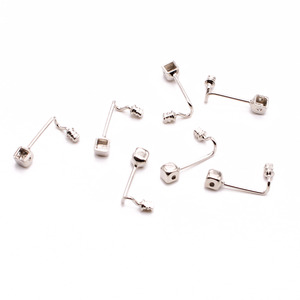 Piezas al por mayor para <span class=keywords><strong>gafas</strong></span>: Puente nasal, accesorios para <span class=keywords><strong>gafas</strong></span>, patillas, <span class=keywords><strong>almohadillas</strong></span> nasales de acero inoxidable - Product Image 3