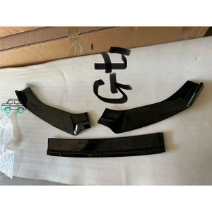 Alerón Delantero de ABS para <span class=keywords><strong>Golf</strong></span> MK7 <span class=keywords><strong>GTI</strong></span> 2015+ 2015 2016 2017 <span class=keywords><strong>2018</strong></span>, Piezas de Carrocería, Labio Delantero de Tres Secciones - Product Image 3