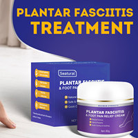 Logo personnalisé Éperons osseux des pieds Pommade à base de plantes Massage des douleurs articulaires du talon Tendon d'Achille Fasciite Crème pour éperons plantaires du talon