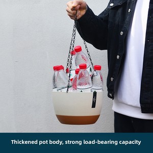 <span class=keywords><strong>Maceta</strong></span> de propagación grande profunda, <span class=keywords><strong>maceta</strong></span> de vivero hortícola de plástico formada al vacío, soporte moderno duradero para el hogar, forma redonda - Product Image 3