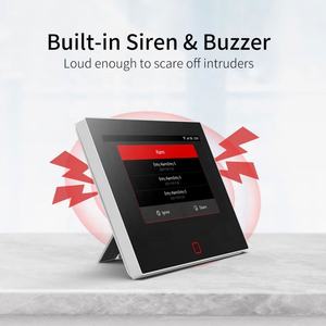 Dispositivo de Alarma Antirrobo Inalámbrico y Cableado Tuya con WiFi+4G, Batería LDA de 5000 mAh, Pantalla de 7 Pulgadas, Sistema de Alarma de Seguridad Inteligente con Sirena Integrada - Product Image 4